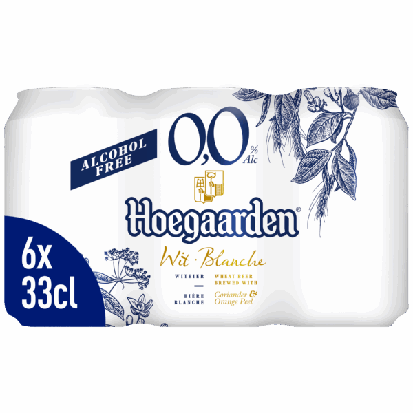 Hoegaarden Witbier 0.0% - PLUS