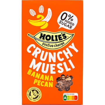 Holie Crunchy Muesli Banana Pecan - JUMBO