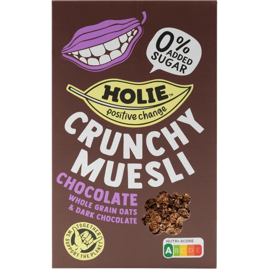 Holie Crunchy muesli chocolate - Dirk