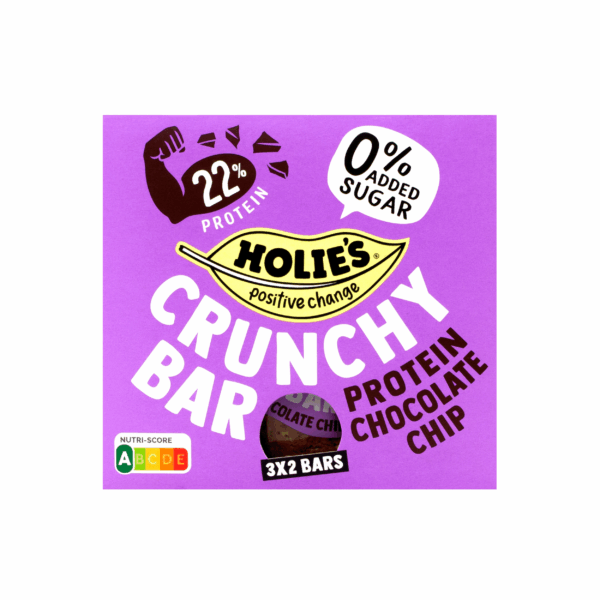 Holie's Crunchy Bar Protein Chocolate Chip - PLUS