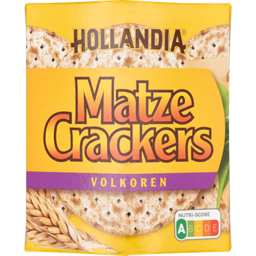 Hollandia Matze Crackers Volkoren 16 Stuks - JUMBO