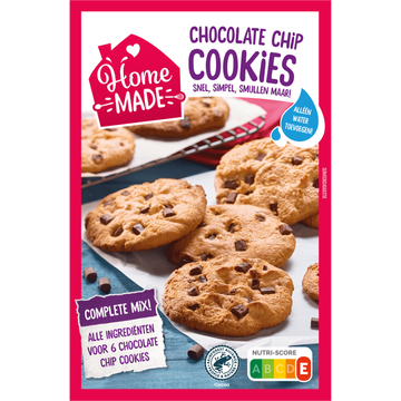 HomeMade Complete Mix voor Chocolate Chip Cookies - JUMBO