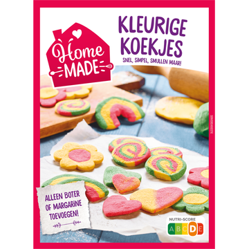 HomeMade Complete Mix voor Kleurige Koekjes - JUMBO