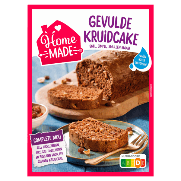Homemade Kruidcakemix gevuld - PLUS