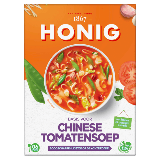 Honig Chinese tomatensoep - Dirk