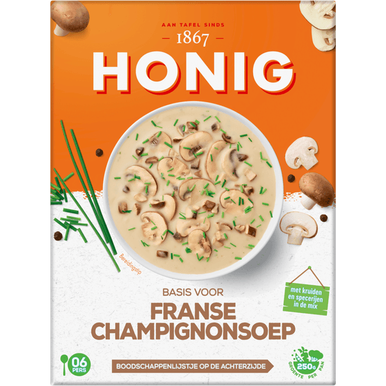 Honig Franse champignonsoep - Dirk