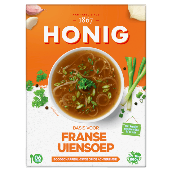 Honig Franse uiensoep - Dirk