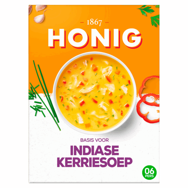 Honig Indiase kerriesoep - PLUS