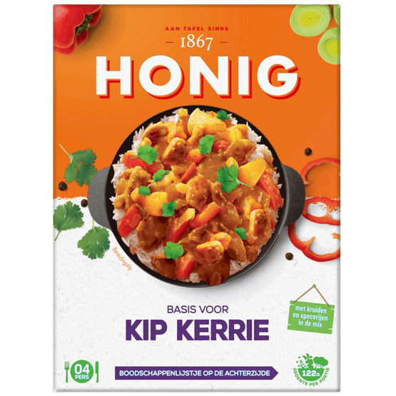 Honig Kruidenmix kip kerrie - Dirk