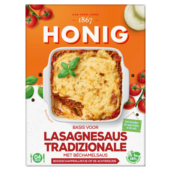 Honig Kruidenmix lasagnesaus tradizionale - Dirk
