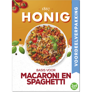 Honig Maaltijdmix voor Macaroni en Spaghetti Dubbelpak - JUMBO