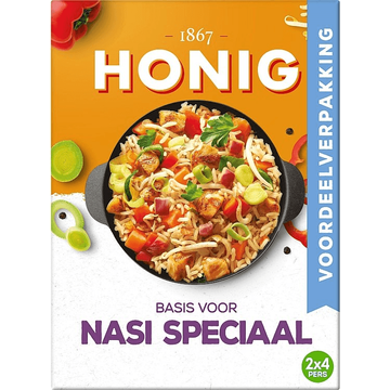 Honig Maaltijdmix voor Nasi Speciaal Dubbelpak - JUMBO