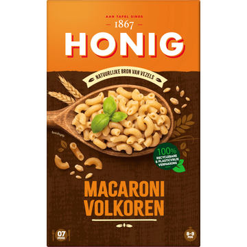 Honig Macaroni Volkoren - JUMBO