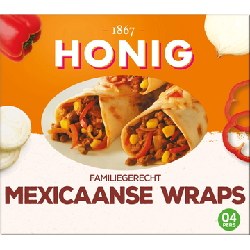 Honig Mexicaanse Wraps - JUMBO