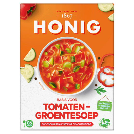 Honig Tomaten-groentesoep - Dirk