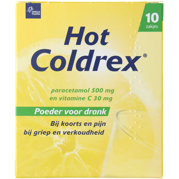 Hot Coldrex Poederzakjes voor drank met pijnstilling - JUMBO