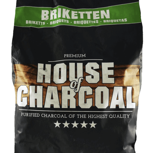 House of Charcoal Briketten 4 kg - PLUS