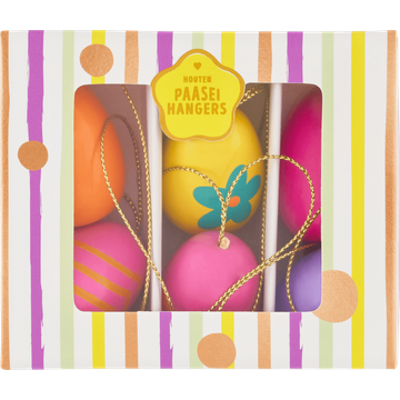 Houten Paasei Hangers - JUMBO