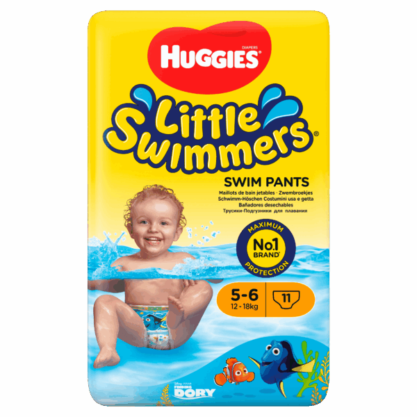 Huggies Little Swimmers 5-6 Medium - PLUS