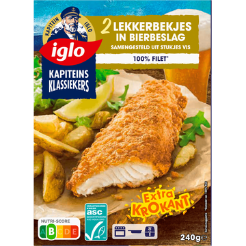 Iglo Kapiteins Klassiekers Lekkerbekjes in Bierbeslag - JUMBO