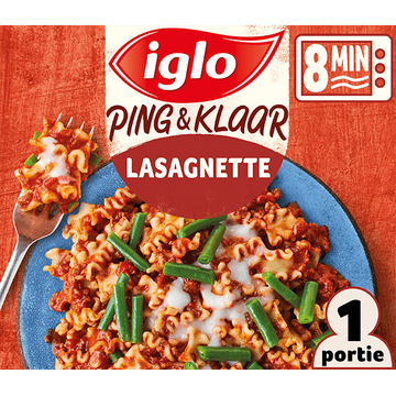 Iglo Ping & Klaar Lasagnette met sperziebonen - JUMBO