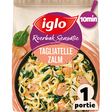 Iglo Roerbak Sensatie Tagliatelle Zalm - JUMBO