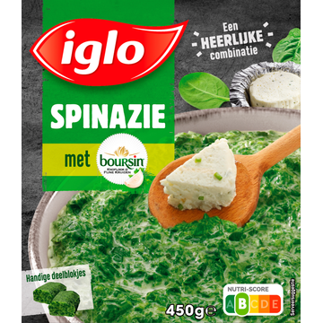 Iglo Spinazie met Boursin - JUMBO