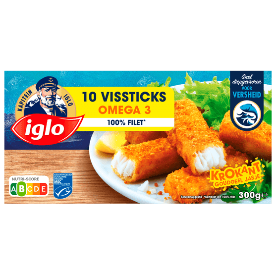 Iglo Vissticks omega 3 - Dirk