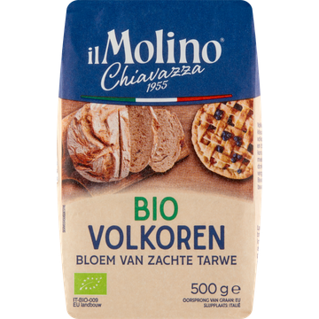 Il Molino Chiavazza Bio Volkoren Bloem van Zachte Tarwe - JUMBO