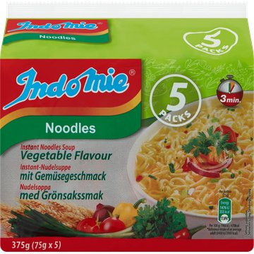 Indomie Instant Noodles Soup Vegetable Flavour - JUMBO