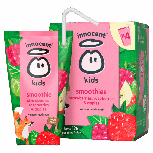 Innocent Kids Strawberry and Raspberry - PLUS