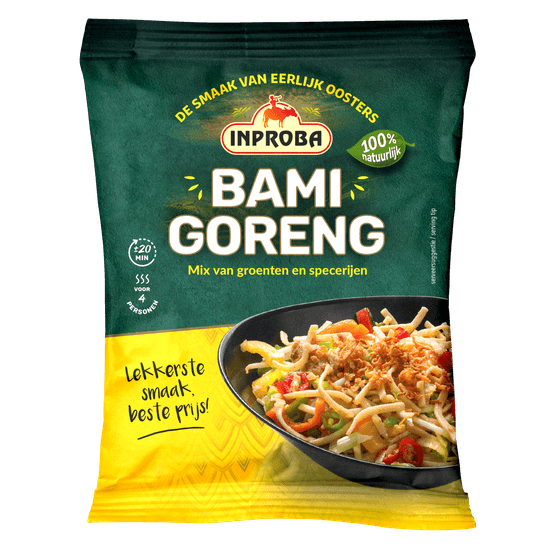 Inproba Kruidenmix bami goreng minder zout - Dirk