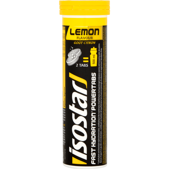 Isostar Fast hydration powertabs lemon - Dirk