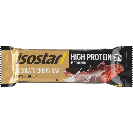 Isostar High proteine bar chocolate crisp - Dirk