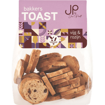 JP Bakkers Toast Vijg & Rozijn - JUMBO