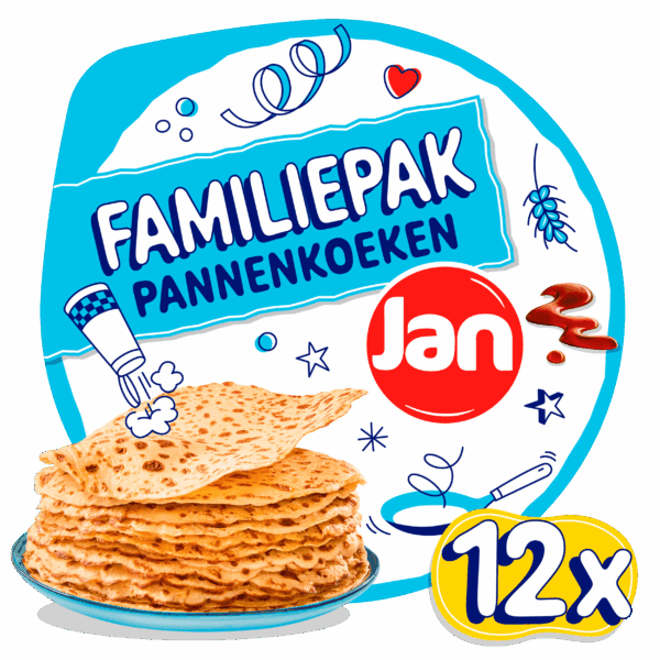 Jan Familiepak Pannenkoeken - PLUS