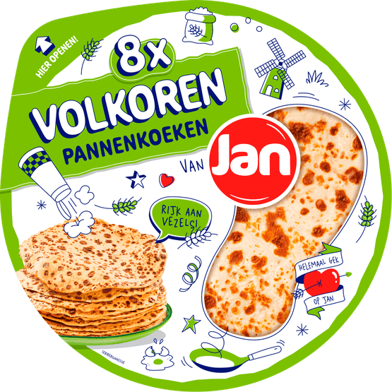 Jan Pannenkoeken volkoren - Dirk