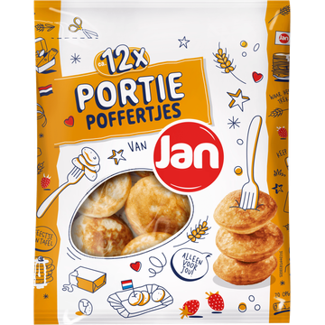 Jan Portie Poffertjes 12 Stuks - JUMBO
