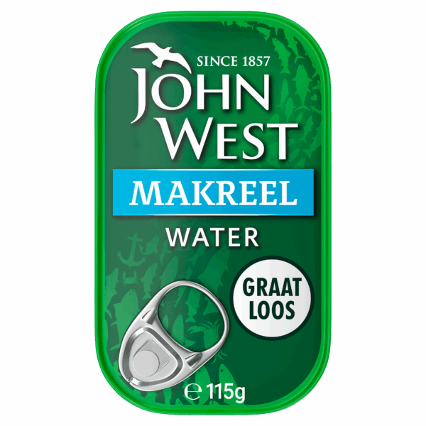 John West Makreel in water - PLUS