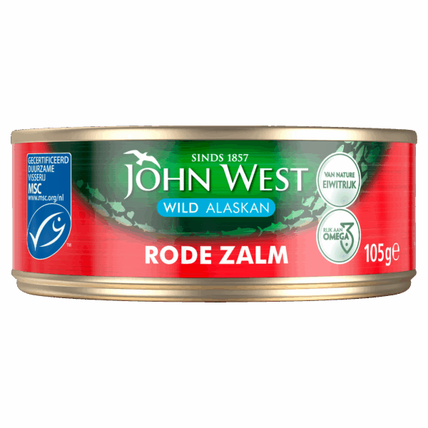John West Rode zalm MSC - PLUS