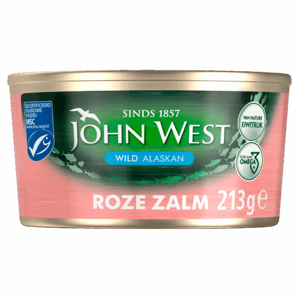 John West Roze Zalm MSC - PLUS