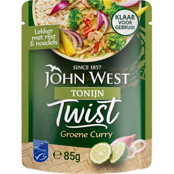 John West Tonijn Twist Groene curry MSC - JUMBO