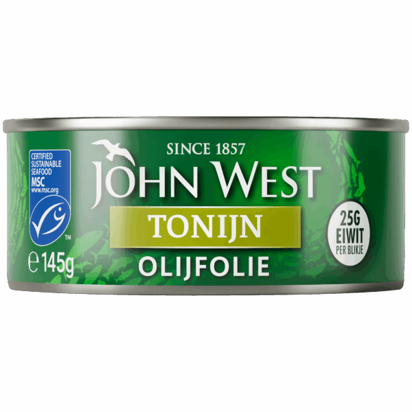 John West Tonijnstukken in olijfolie MSC - PLUS