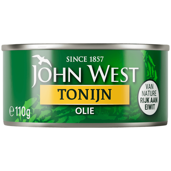 John West Tonijnstukken in zonnebloemolie - Dirk
