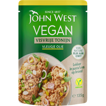 John West Vegan Visvrije tonijn met een vleugje olie - JUMBO