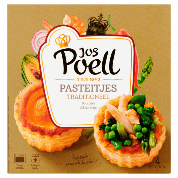 Jos Poell Pasteitjes oven - PLUS