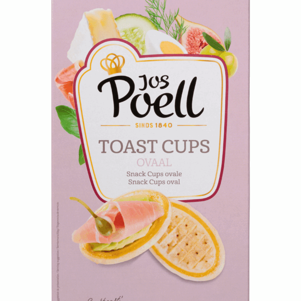 Jos Poell Snackcups ovaal - PLUS