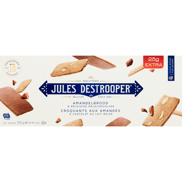 Jules Destrooper Amandelbrood & Belgische Melkchocolade - JUMBO