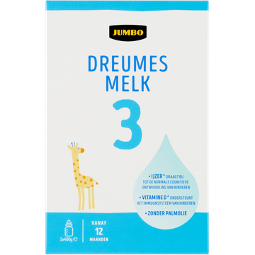 Jumbo 3 Dreumesmelk 12 Maanden - JUMBO