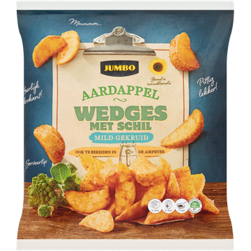 Jumbo Aardappelwedges Mild Gekruid met Schil - JUMBO